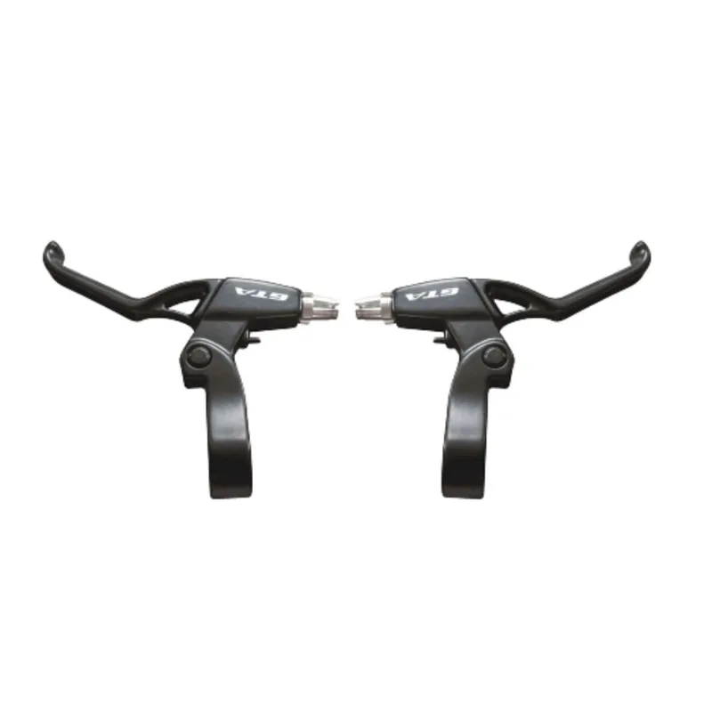 Alavanca maçaneta v- brake mtb aluminio gta preta