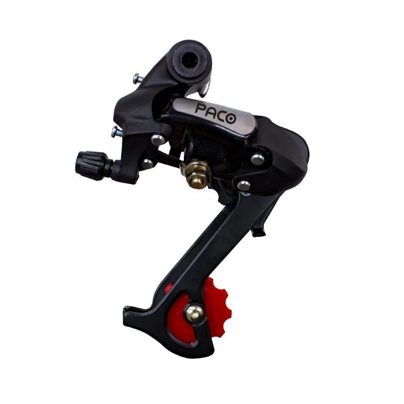 Cambio Traseiro Paco 8v Index 43d Cage Longo Preto