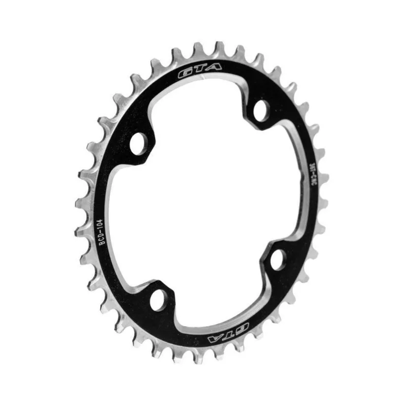 Coroa Single Narrow Wide Gta 36 Dentes Al Bcd 104 -pto/prata