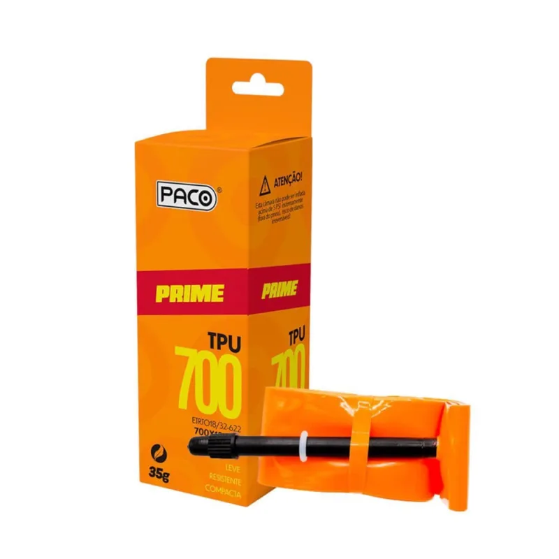 Camara De Ar Paco 700X18/32C Tpu 65Mm Presta - Não Disponível
