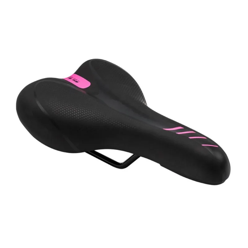 Selim Mtb Gta Preto/Rosa S/Carrinho