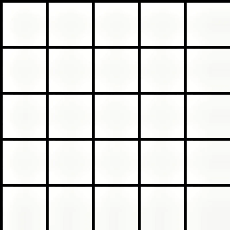 Papel De Parede Essencial - Ess1017 Quadriculado Preto/branco - Rolo Fechado De 53cm X 10mts Ess1017 Edantex
