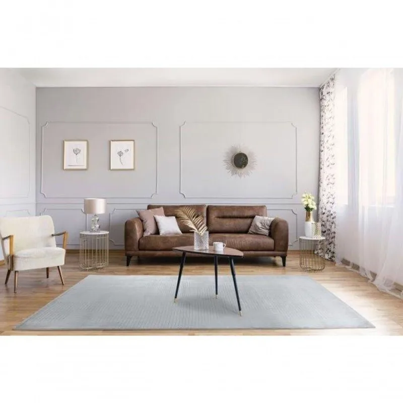 Tapete Turco Sala Sofisticato 03 - 200 X 250Cm Off White/Cinza - Edantex