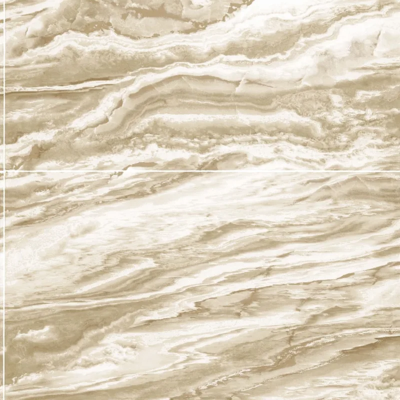 Papel De Parede Avalon 02 Marmore Bege/ Off White - Ava -219 Rolo De 53cm X 10mts Ava-219 Edantex