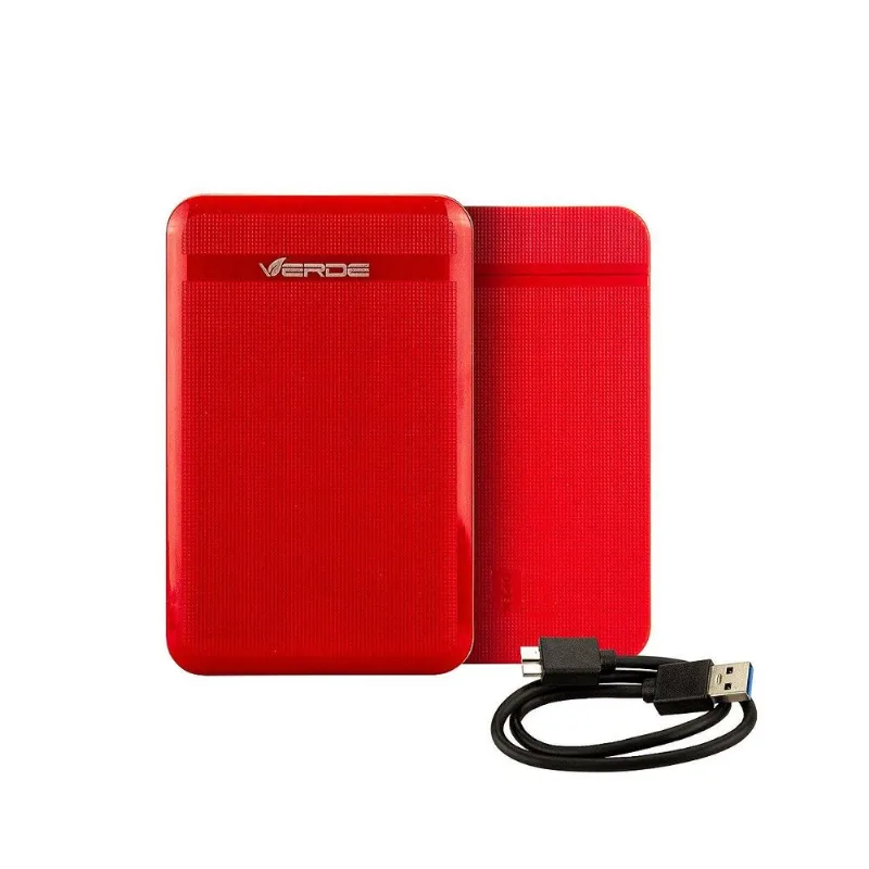 Case Gaveta Para Hd Externo - Vermelho - Verde