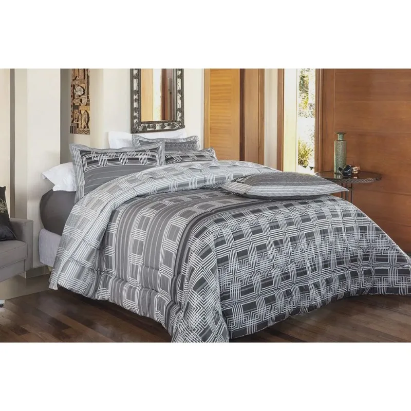 Cobreleito King Vida Bela 3Pc Alden Kacyumara