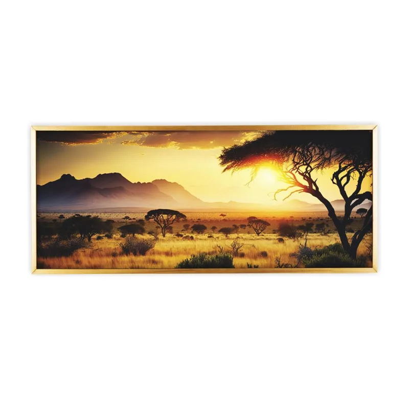 Quadro 40X100 Com Vidro 104|20 Mar Art Frame