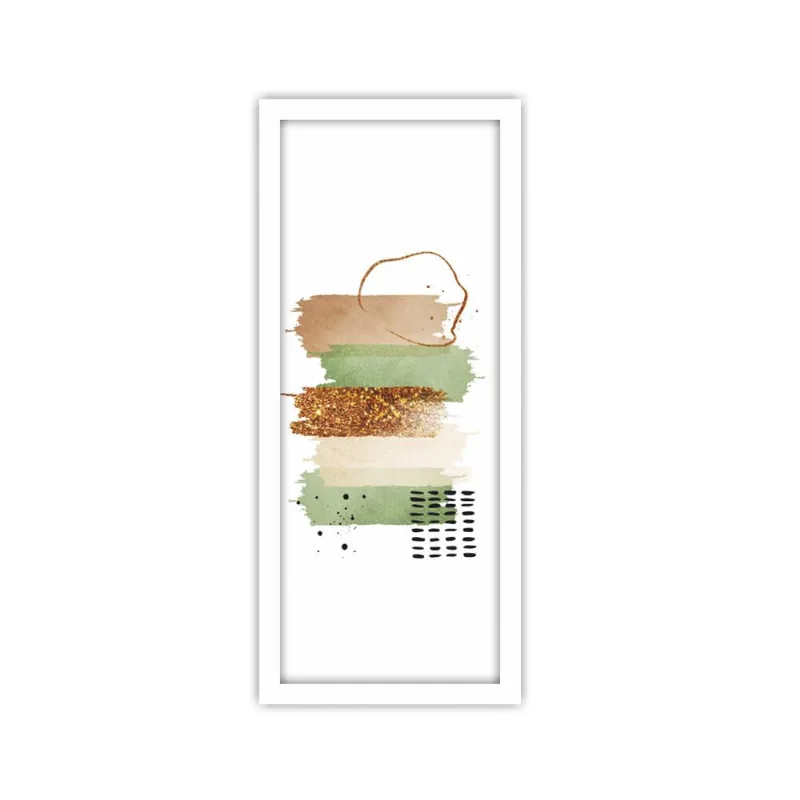 Quadro Decorativo 25X60 200|56 Folhagem Art Frame - Art Frame