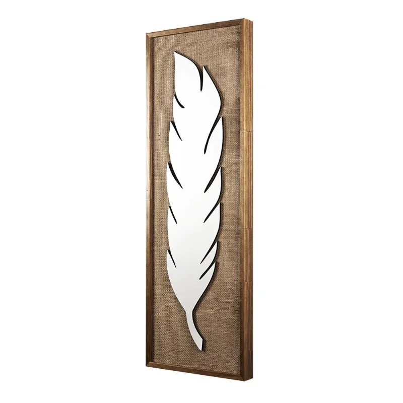 Quadro 30X90cm Em Madeira Juta 30X90cm Luxo Art Frame - Art Frame