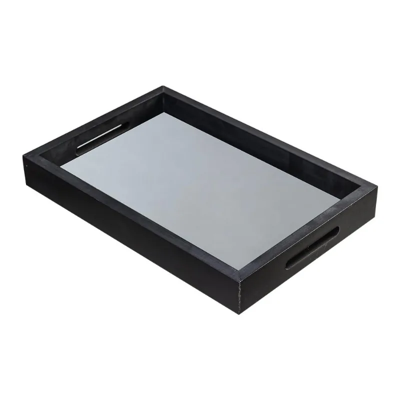 Bandeja P|Servir 20X30 Com Espelho Alça 391|2 Art Frame - Art Frame