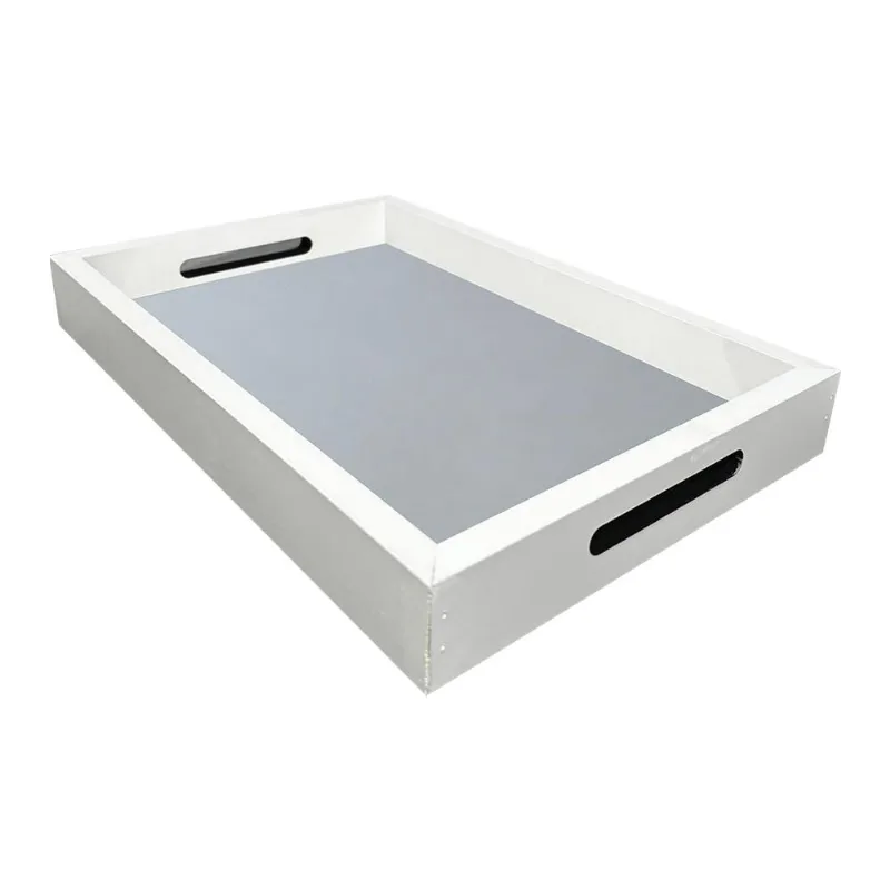 Bandeja P|Servir 20X30 Com Espelho Alça 391|3 Art Frame - Art Frame
