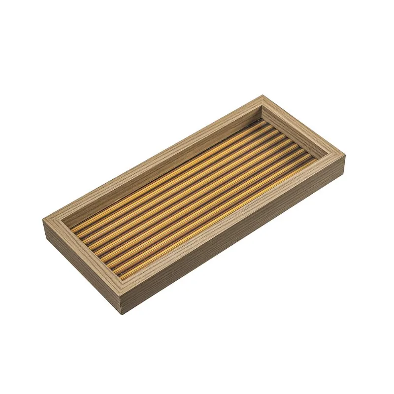 Bandeja Lavabo 12X30 Com Vidro 395|23 Art Frame - Art Frame