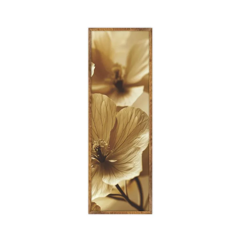 Quadro Canvas 50X150 130|8 Flor Art Frame - Art Frame