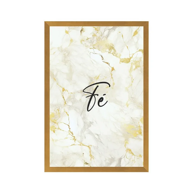 Quadro Decorativo Fé 40X60cm 100/8 Art Frame - Art Frame