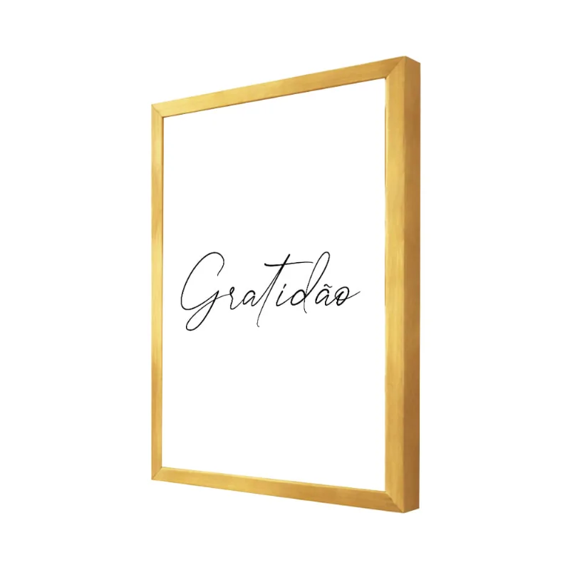 Quadro Decorativo Gratidão 40x60 - Art Frame