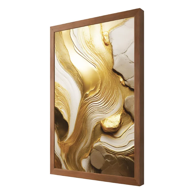 Quadro Decorativo Abstrato 60x90 - Art Frame