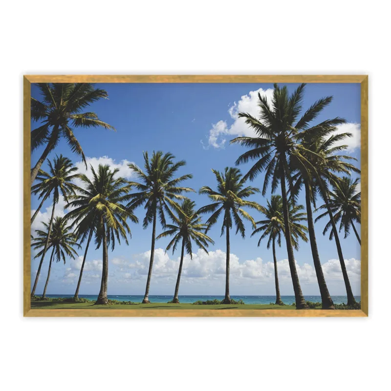 Quadro Canvas Praia 80x120 - Art Frame - Art Frame