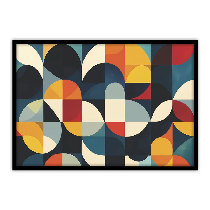 Quadro Canvas Abstrato 80x120 - Art Frame - Art Frame