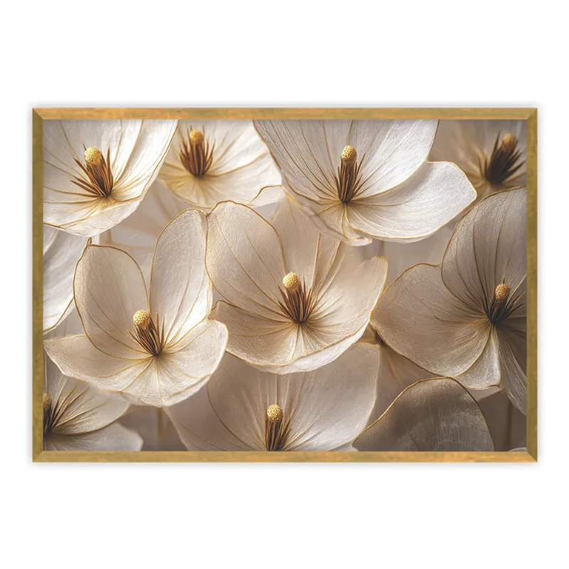 Quadro Canvas Floral 80x120 - Art Frame