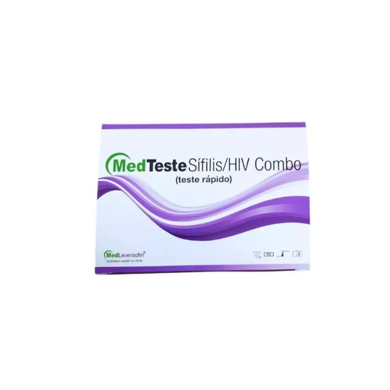 Teste Hiv/sifilis Cx C/25 Medlevensohn