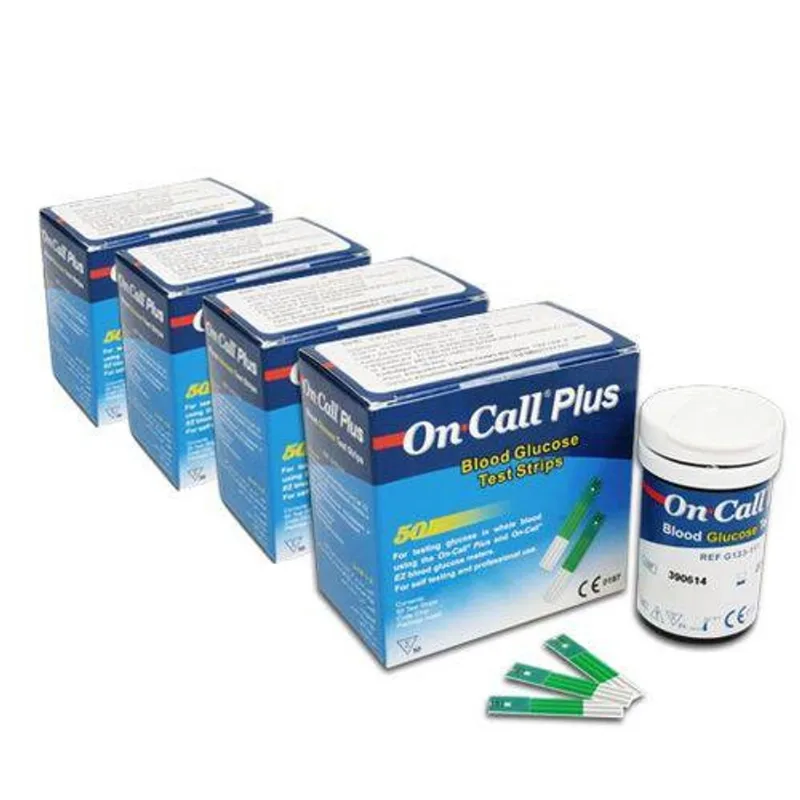Kit De Tiras De Glicemia On Call Com 200 Unidades