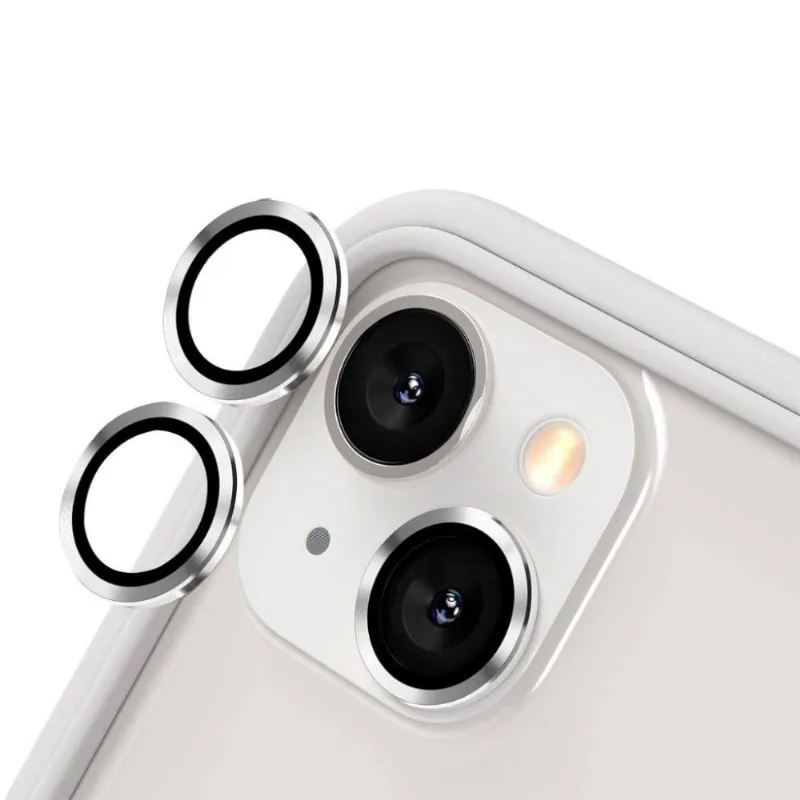 Película Coverage Frame para iPhone 13 Mini - Prata - Gshield
