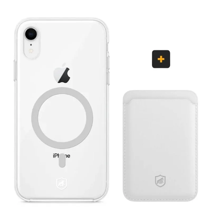 Kit Magsafe - Capa Case Capinha E Carteira Para Iphone Xr - Gshield