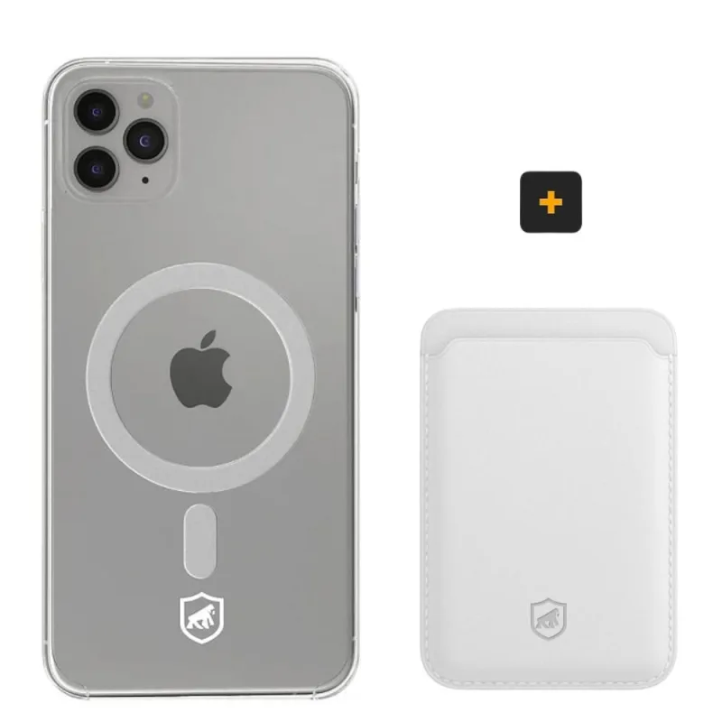 Kit Magsafe - Capa case capinha e Carteira para iPhone 11 Pro Max - Gshield - Gshield - Celular E Smartphone