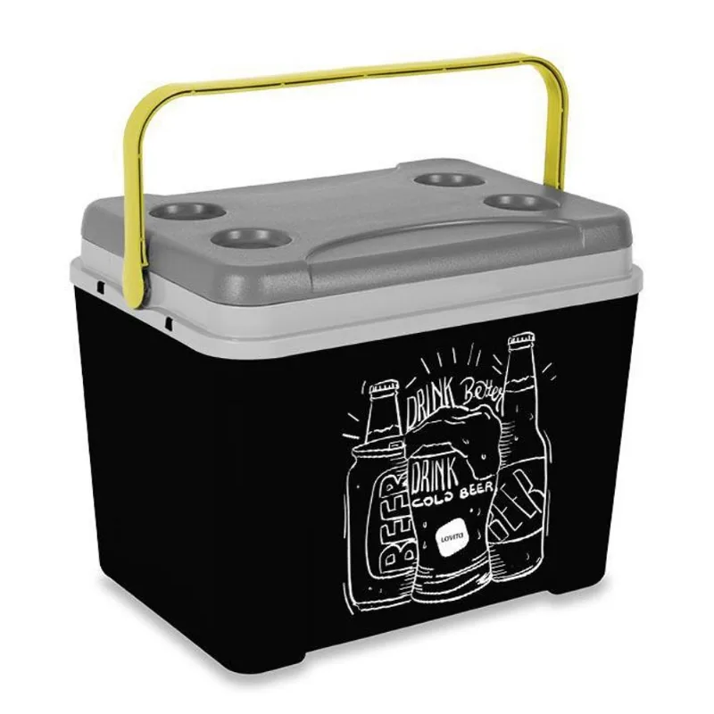 Caixa Térmica Lavita 34 L - Preta Beer
