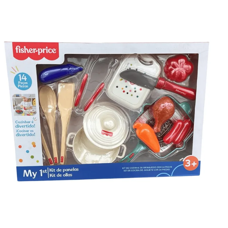 Meu Primeiro Kit - de Panelas kube toys comercio E