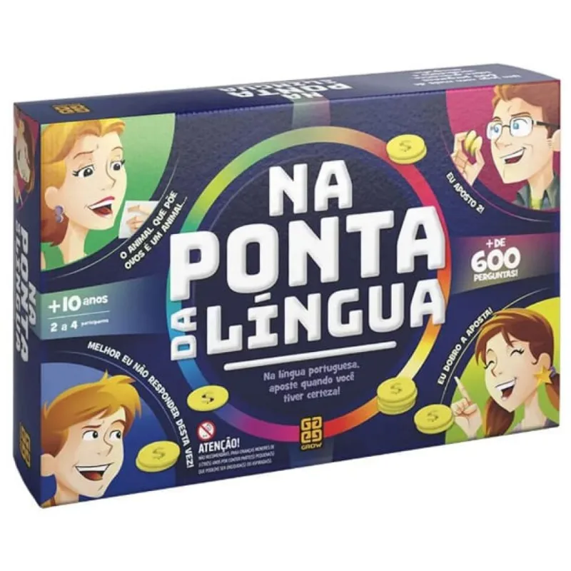 Jogo Na Ponta da Língua - Grow