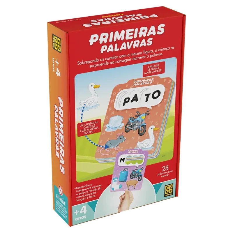 Jogo Primeiras Palavras - LC - Brinquedos