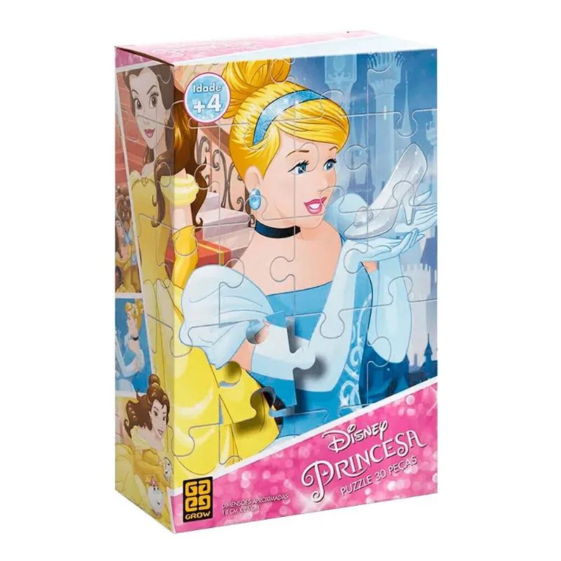 Quebra-cabeça 30 peças Princesas