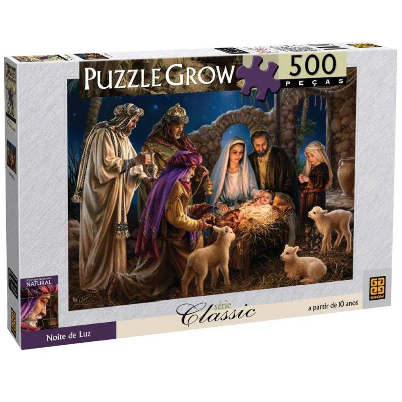 Puzzle Grow Jogo Noite de Luz 02894 - 500 Peças 35313
