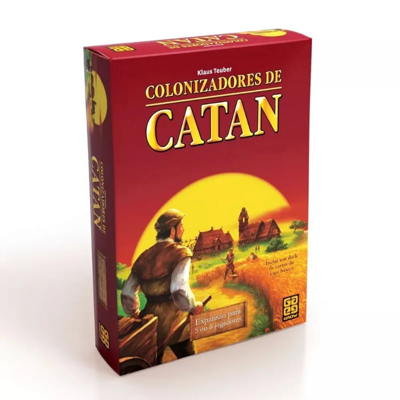 Jogo Expansao de Catan - 5/6 Jogadores - Grow