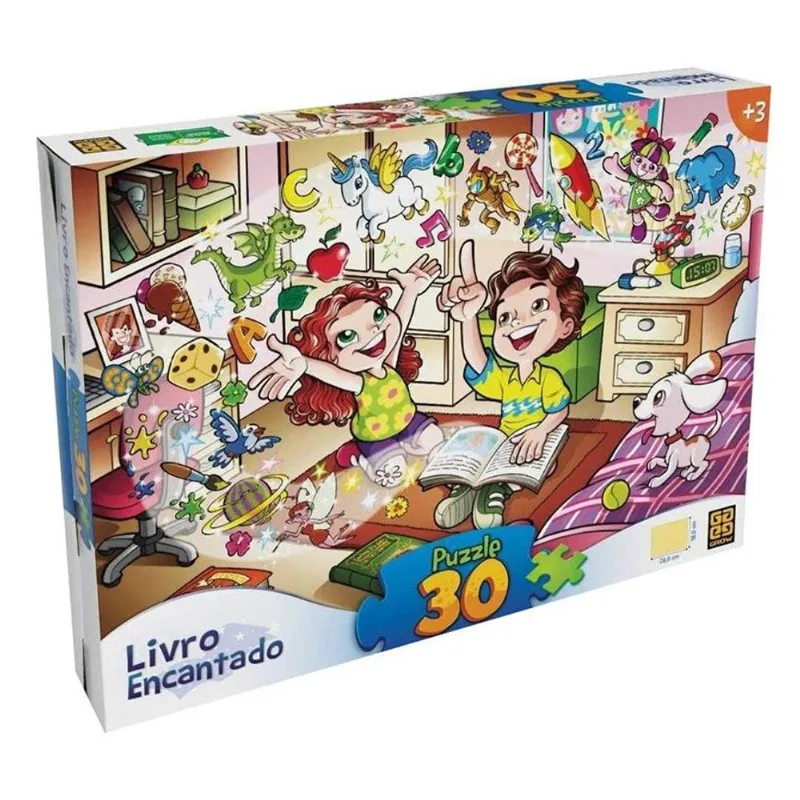 Quebra-Cabeça Livro Encantado - Grow