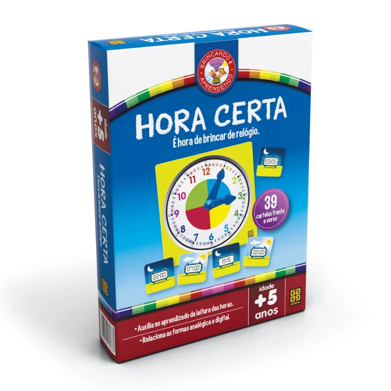 Jogo Hora Certa - Grow