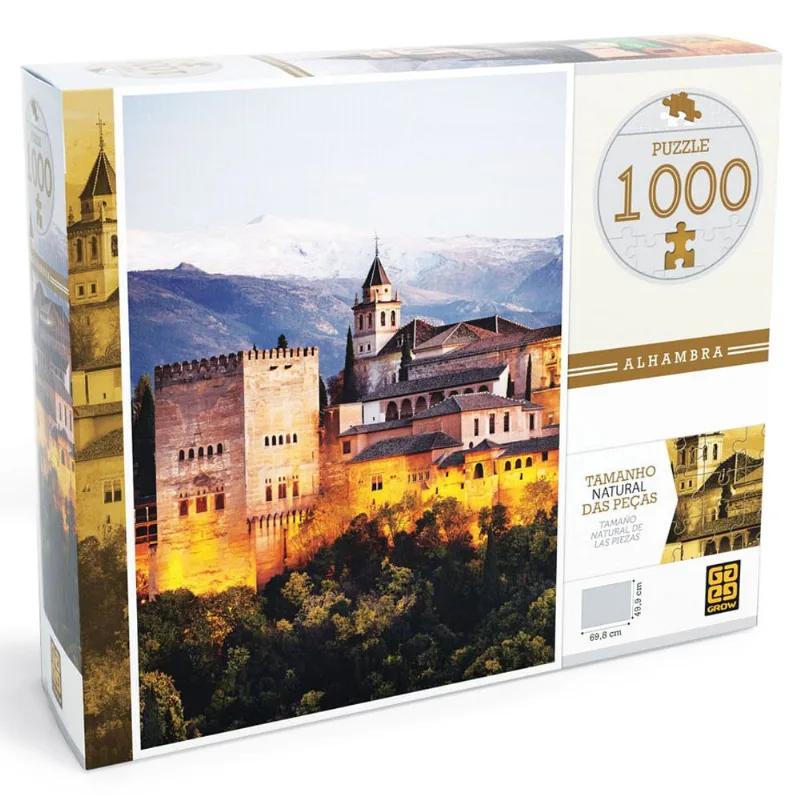 Quebra-Cabeça - Alhambra - 1000 Peças - Grow