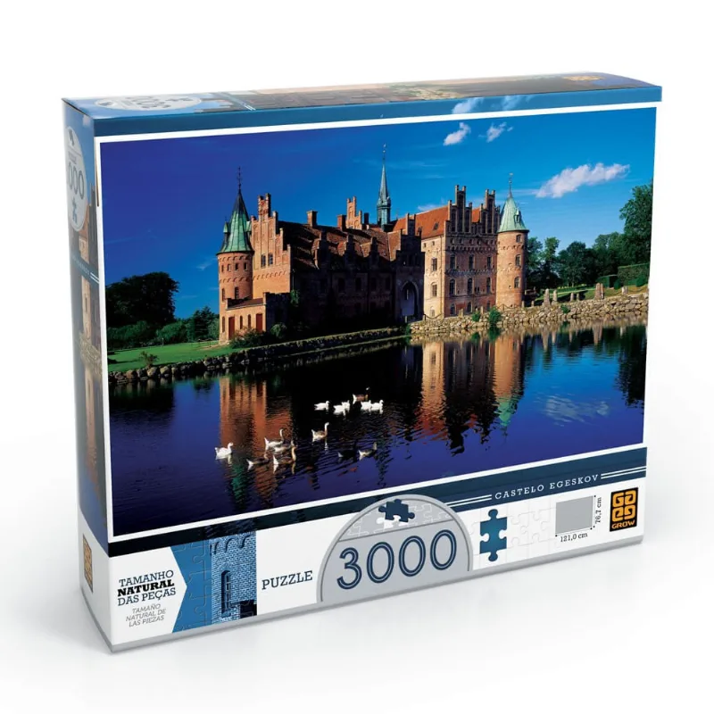 Quebra-Cabeça 3000 Peças - Castelo Egeskov