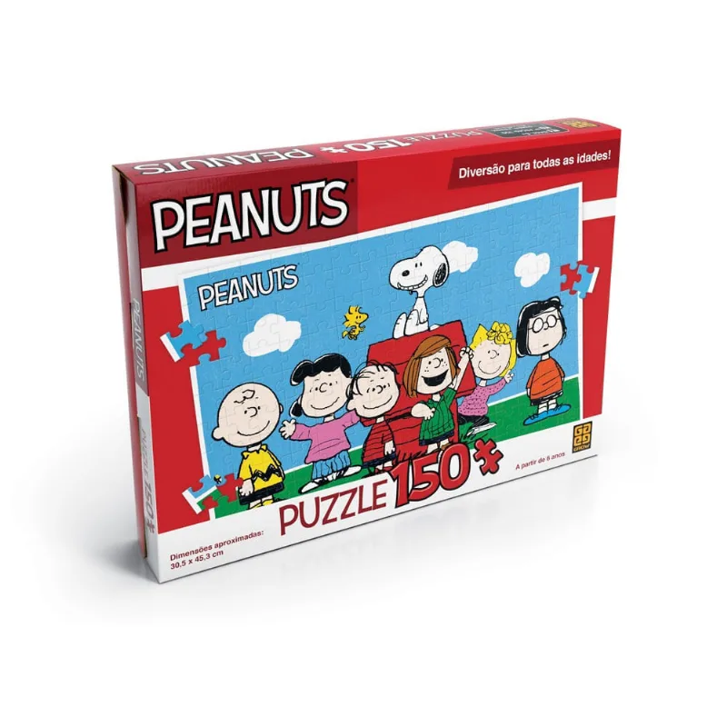 Quebra-Cabeça 150 Peças - Snoopy