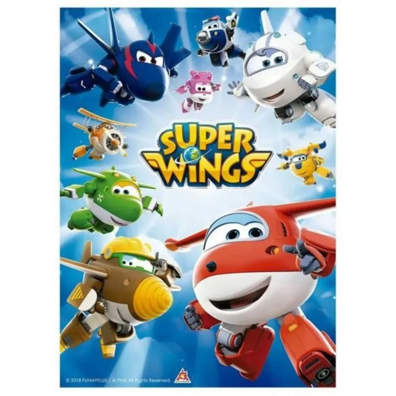 Quebra Cabeça Puzzle 60 Pçs Super Wings Grow- 3325