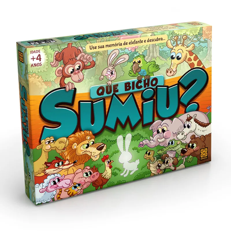 Jogo Que Bicho Sumiu - Grow