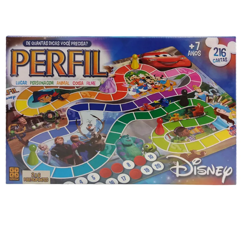 Jogo - Perfil - Disney - Grow