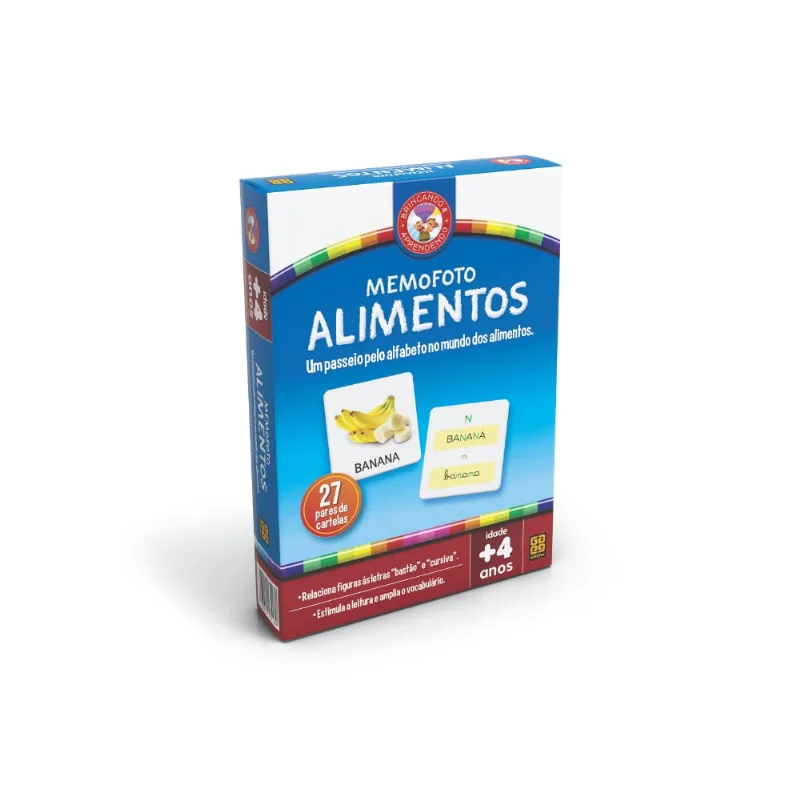 Brincando e Aprendendo - Memofoto Alimentos
