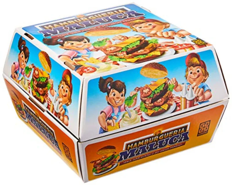 Jogo De Tabuleiro Hamburgueria Maluca - Grow - Brinquedos