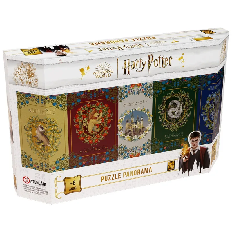 Quebra-Cabeça 350 Peças Panorama Harry Potter - LC - Brinquedos