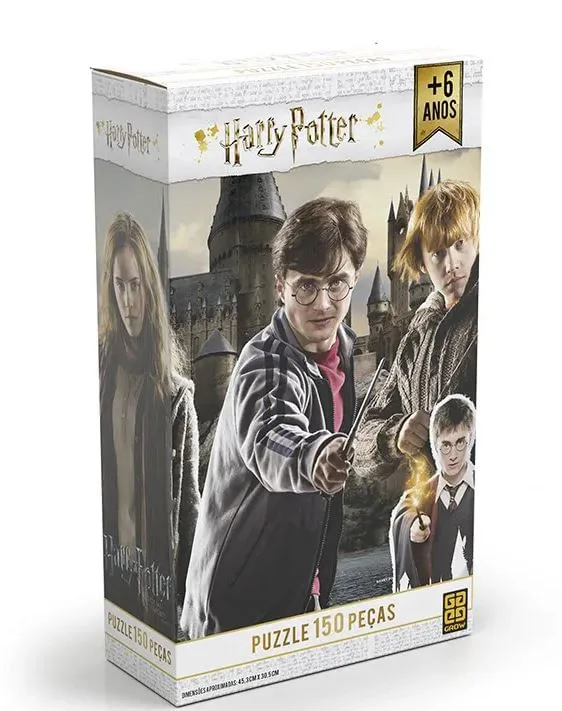 Quebra-Cabeça 150 Peças Harry Potter - LC - Brinquedos