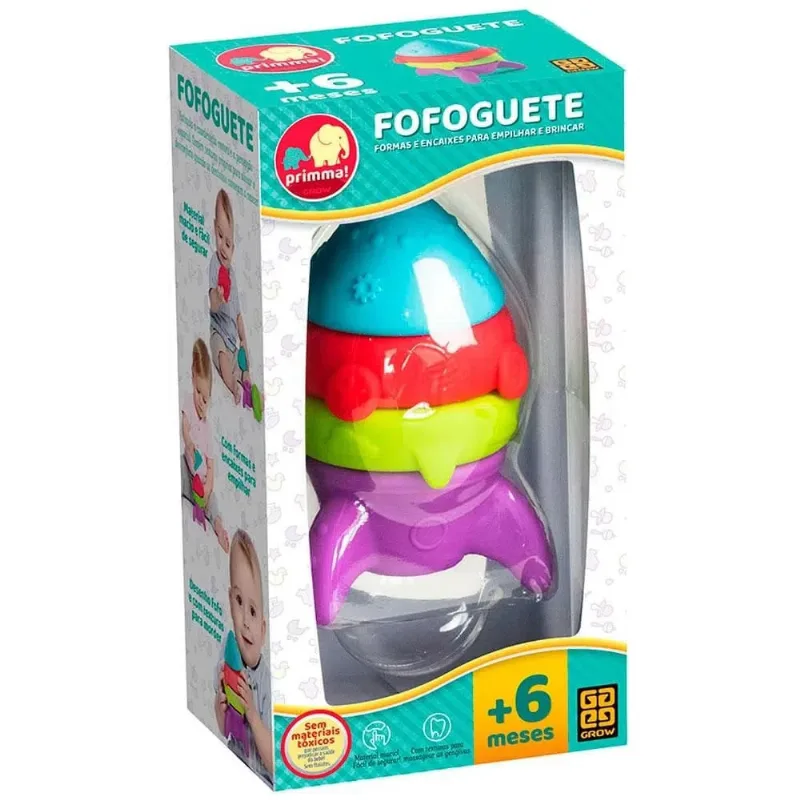 Brinquedo Educativo Fofoguete - Grow 03625