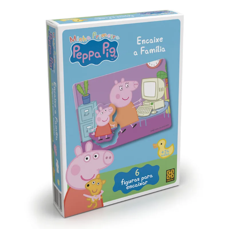 Jogo - Família Peppa Pig - Grow