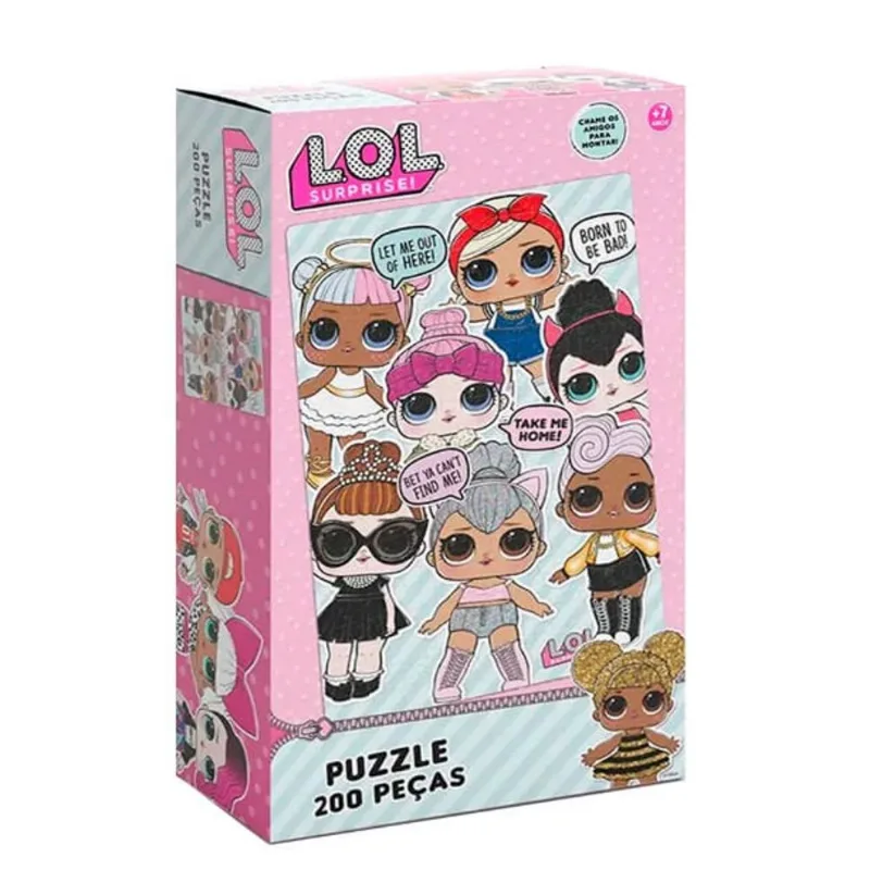 Puzzle 200 Peças - Grow - LOL